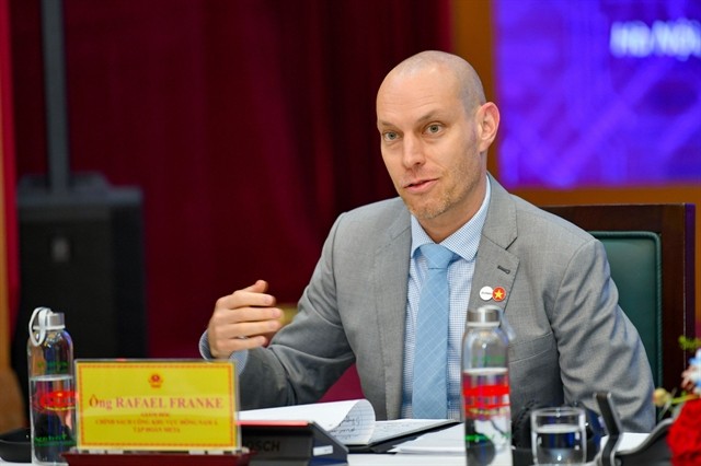 Rafael Frankel, Director of Public Policy for Southeast Asia at Meta Group. — Photo courtesy of NIC